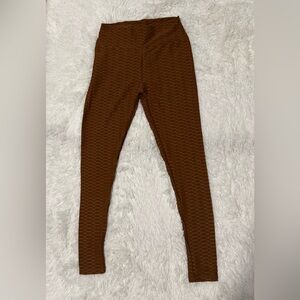 Pants & Jumpsuits Women’s Brown Wave Leggins Size S